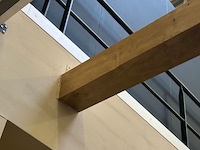 6 houten balken - afbeelding 2 van  3