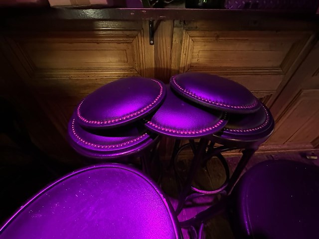 6 houten krukken - afbeelding 2 van  2