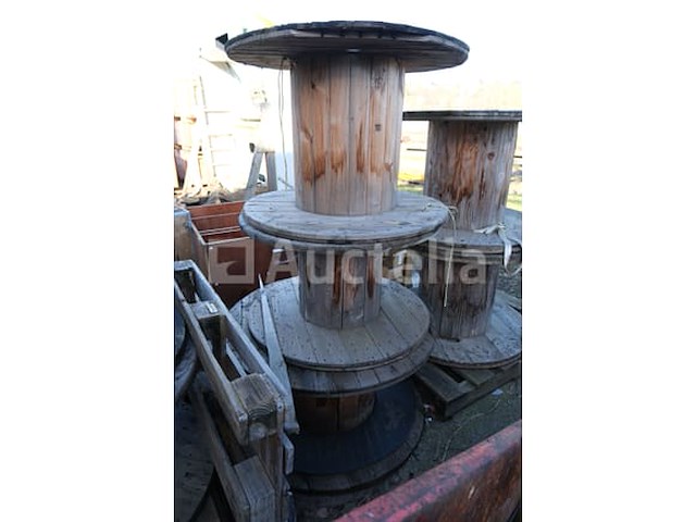 6 houten trommels - afbeelding 3 van  7