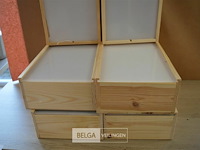 6 houten wijnkisten - afbeelding 4 van  4