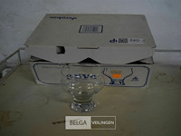 6 ijs creme glazen - afbeelding 2 van  3