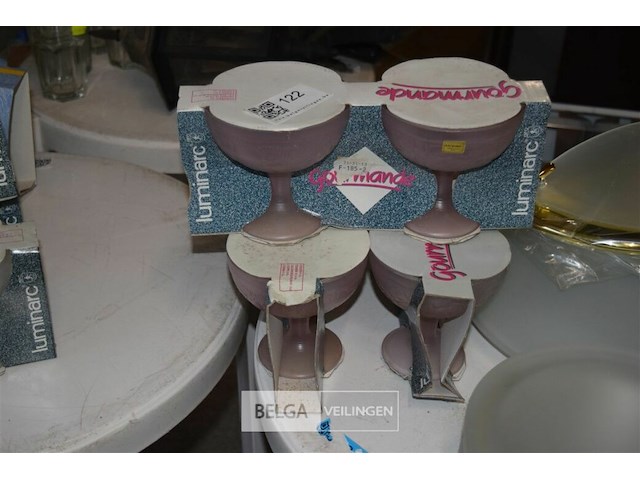 6 ijskopjes in hoornvorm - afbeelding 1 van  3