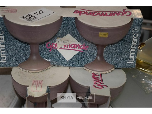 6 ijskopjes in hoornvorm - afbeelding 2 van  3