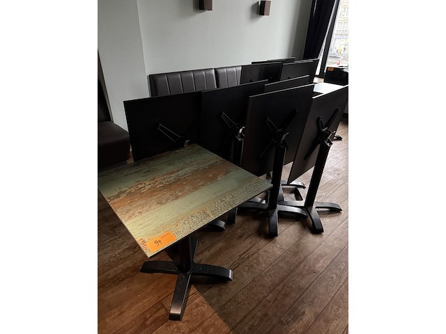 6 inklapbare tafels - afbeelding 1 van  3