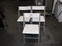 6 klapstoelen - afbeelding 1 van  2