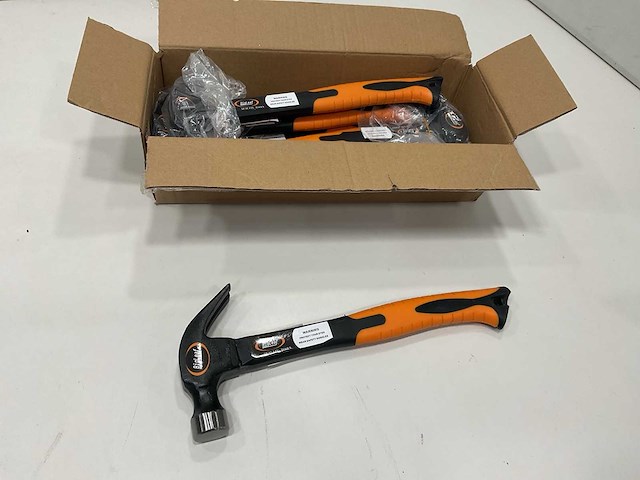 6 klauwhamers fiber steel - afbeelding 1 van  3