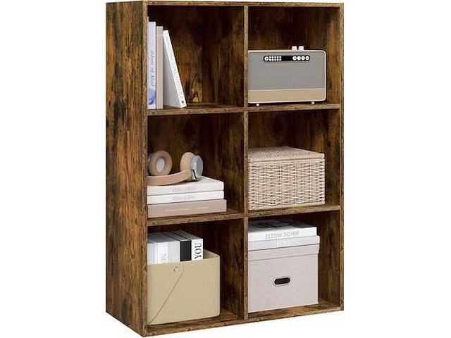 6-kubus boekenkast, lage plank - afbeelding 1 van  5