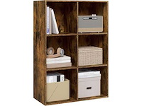 6-kubus boekenkast, lage plank - afbeelding 1 van  5