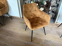 6 kuipstoelen