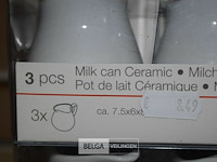 6 melkkannetjes - afbeelding 2 van  2