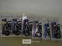 6 mini aluminium pijpjes - afbeelding 1 van  3