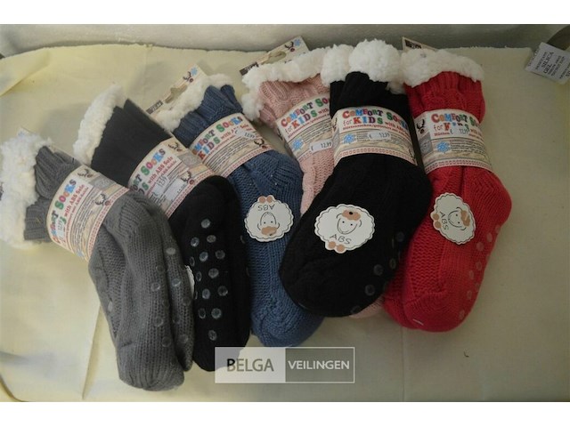 6 paar comfort sokken for kids - afbeelding 1 van  4
