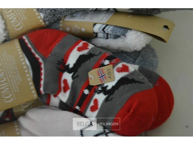 6 paar huissokken mt 36/42 - afbeelding 3 van  4