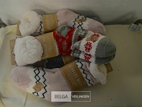 6 paar huissokken mt 36/42 - afbeelding 1 van  4