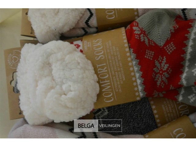 6 paar huissokken mt 36/42 - afbeelding 3 van  4