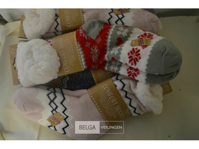 6 paar huissokken mt 36/42 - afbeelding 4 van  4