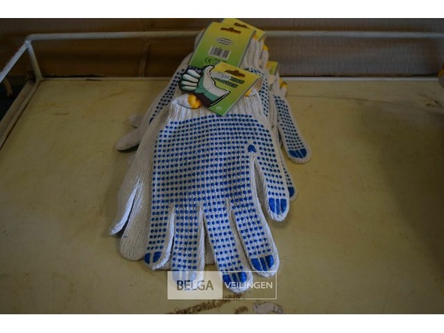 6 paar werkhandschoenen - afbeelding 1 van  2