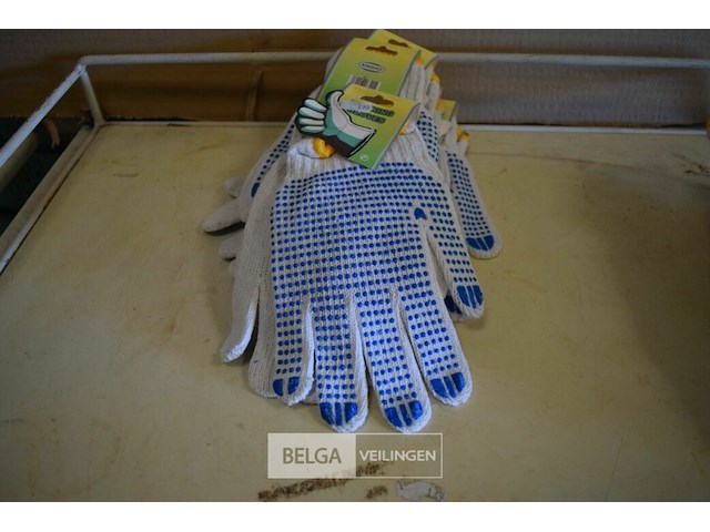 6 paar werkhandschoenen - afbeelding 1 van  2