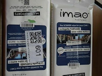 ±6 pakjes geparfumeerde poetsdoekjes voor interieur auto - afbeelding 3 van  4