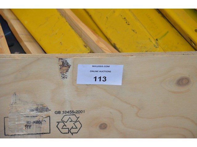 6 paletten onderdelen palletrek metaal en magazijn - afbeelding 4 van  18