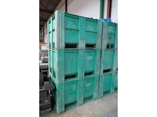 6 palletboxen hdpe - afbeelding 2 van  3