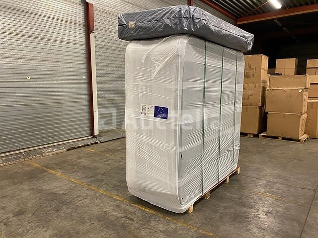 6 persoons outdoor spa met waterjets 230x230cm - bruin / zwarte zijkant incl. wifi - afbeelding 12 van  22