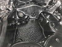 6 persoons outdoor spa met waterjets 255x233cm - zwart / zwarte zijkant - afbeelding 4 van  17