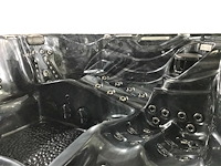 6 persoons outdoor spa met waterjets 255x233cm - zwart / zwarte zijkant - afbeelding 5 van  17