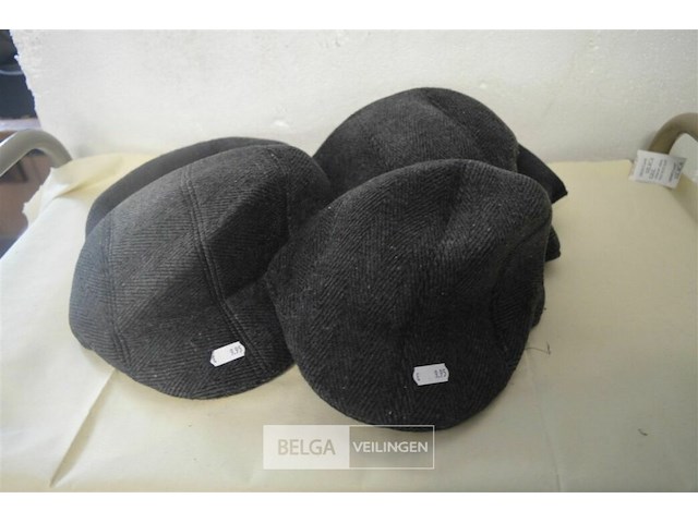 6 platte petten voor mannen - afbeelding 2 van  3