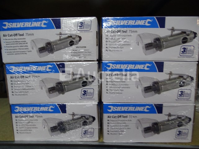 6 pneumatische rechte slijpmachines - afbeelding 1 van  4