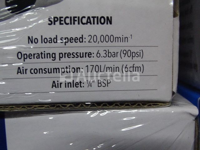6 pneumatische rechte slijpmachines - afbeelding 4 van  4