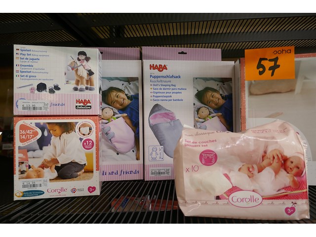 6 poppen slaapaccessoires - afbeelding 2 van  3