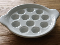 6 porseleinen escargot borden royale - afbeelding 2 van  4