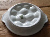 6 porseleinen escargot borden royale - afbeelding 3 van  4