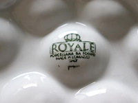 6 porseleinen escargot borden royale - afbeelding 4 van  4