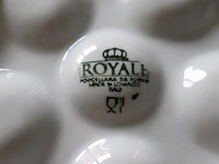 6 porseleinen escargot borden royale - afbeelding 4 van  4