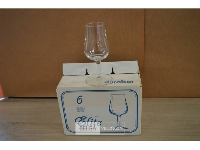 6 portoglazen - afbeelding 1 van  3