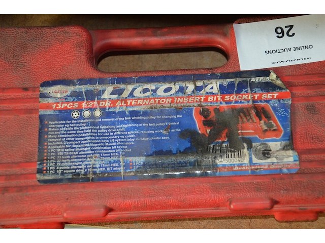 6 pvc doosjes met gereedschap - afbeelding 4 van  15