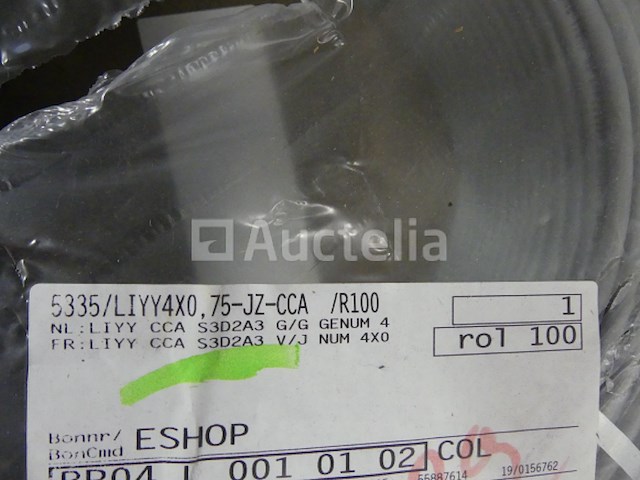 6 rollen elektrische kabel - afbeelding 4 van  20