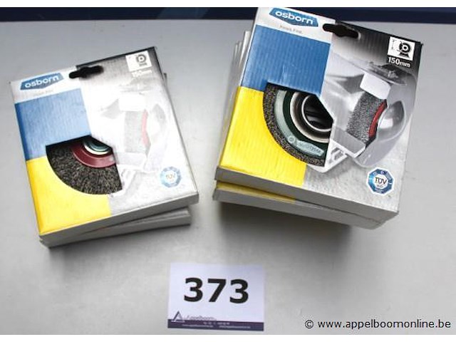 6 schuurborstels dia 150mm - afbeelding 1 van  3