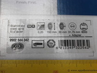 6 schuurborstels dia 150mm - afbeelding 3 van  3