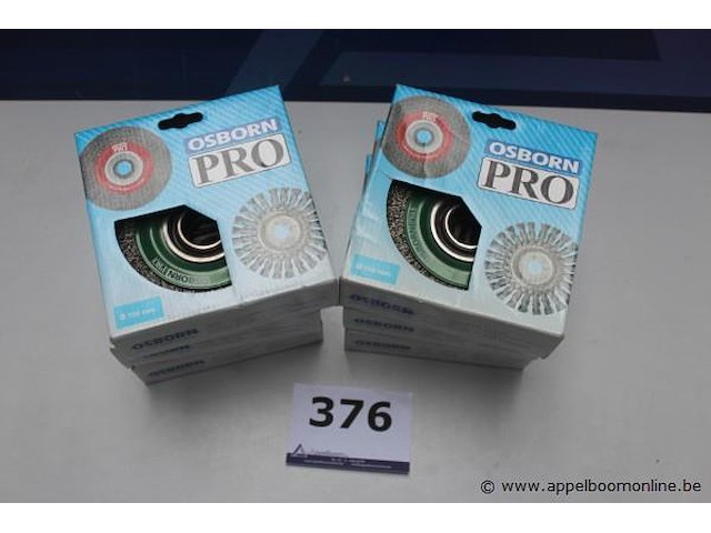 6 schuurborstels osborn pro dia 150mm - afbeelding 1 van  2