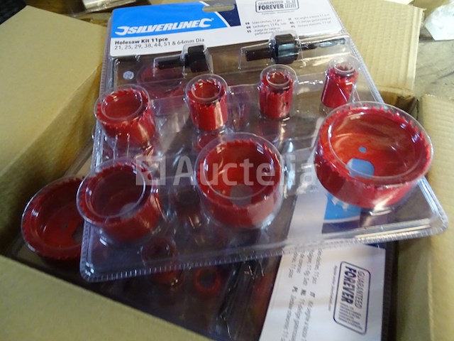 6 silverline gatzaagsets - 11 stuks - afbeelding 1 van  5