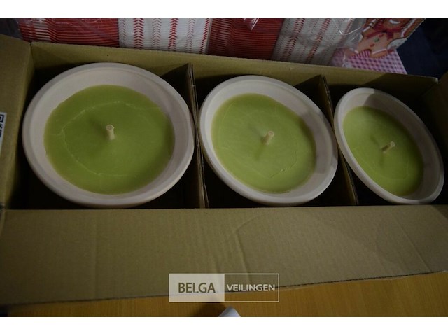 6 spaas buitenkaarsen - afbeelding 1 van  2