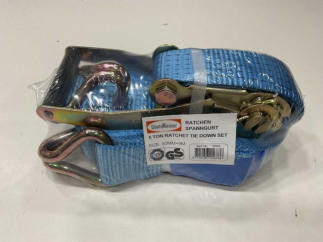 6 spanbanden 5 ton - afbeelding 1 van  2