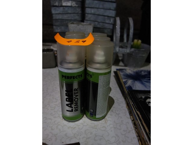 6 spuitbussen etikettenverwijderaar - afbeelding 2 van  2