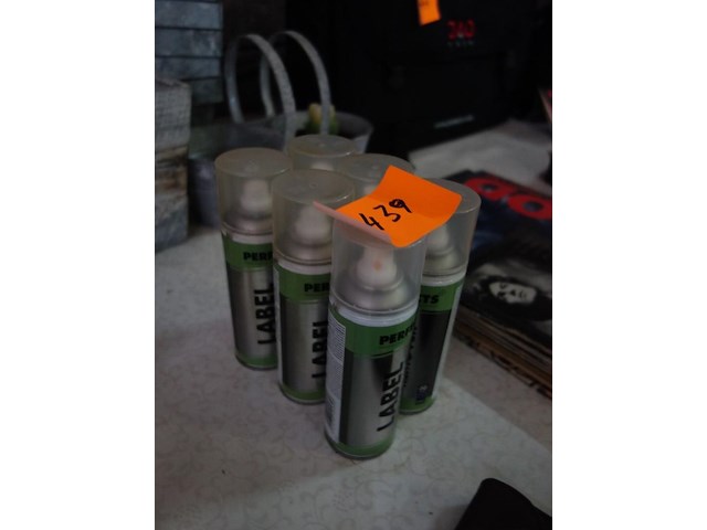 6 spuitbussen etikettenverwijderaar - afbeelding 1 van  2