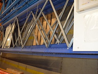 6 staanders blauw afm. 6,50m hoogte en 1,10m breedte jungheinrich - afbeelding 3 van  7