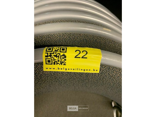 6 stapelbare stoffen stoelen - afbeelding 3 van  3