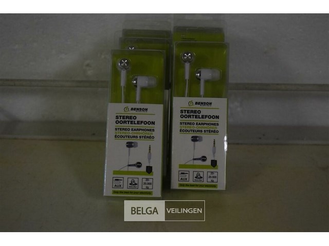 6 stereo oortelefoon - afbeelding 1 van  3
